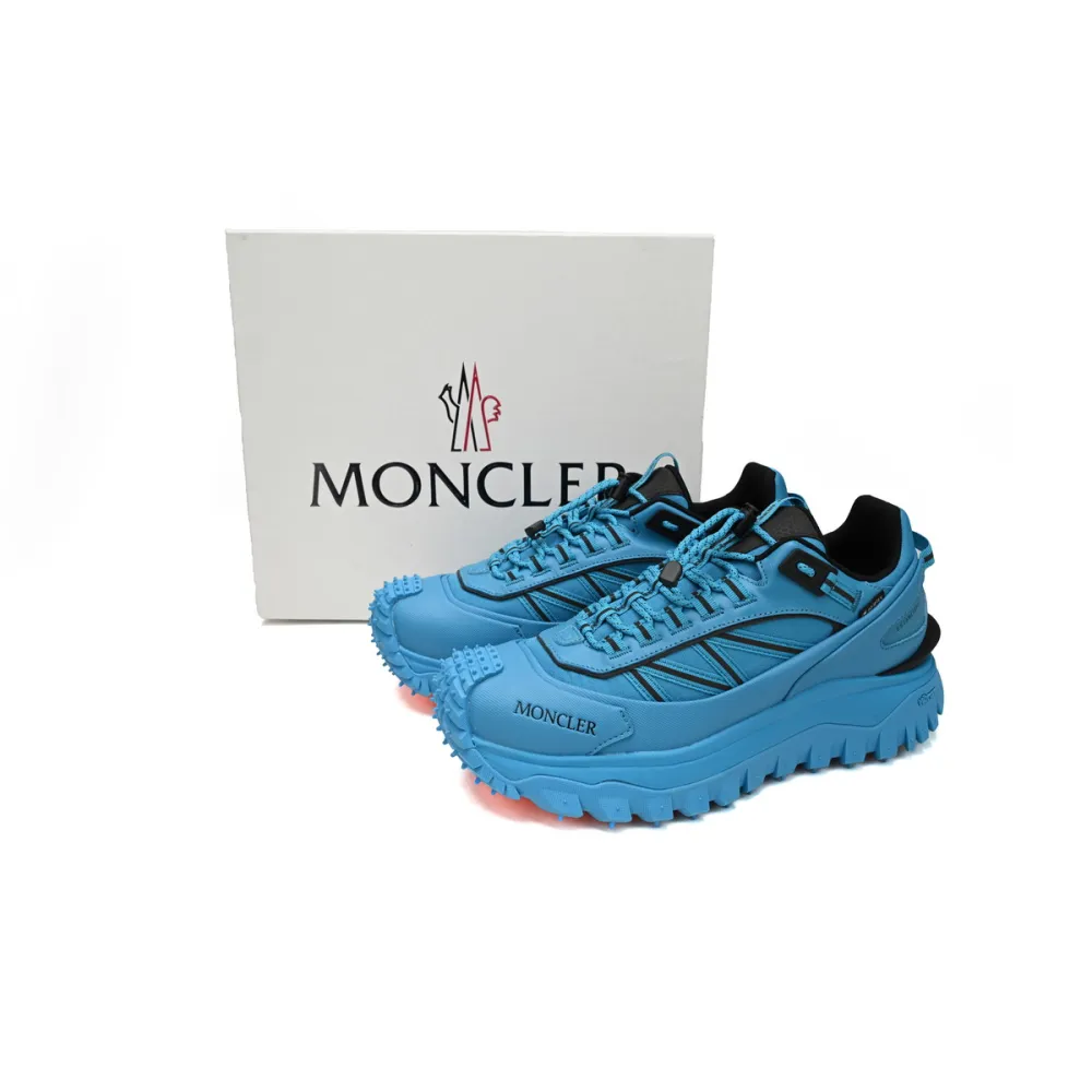 Moncler Trailgrip Fluorescent Black Black Blue I209A 4M00230 M205872E 