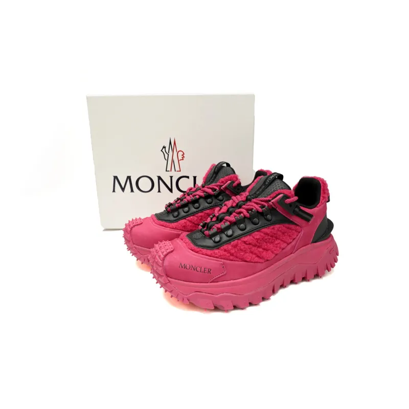 Moncler Trailgrip Fluorescent Black Black Velvet Powde  I209A 4M00230 M3312