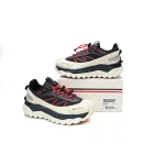 Moncler Trailgrip Fluorescent Black Black White Red  I209A 4MDD090 M2058 