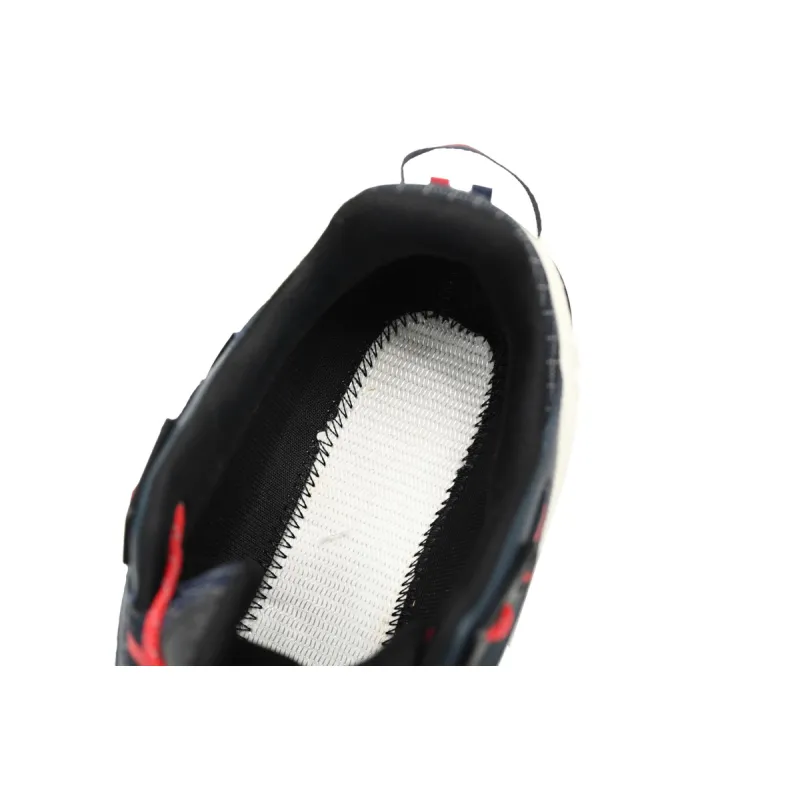 Moncler Trailgrip Fluorescent Black Black White Red  I209A 4MDD090 M2058 
