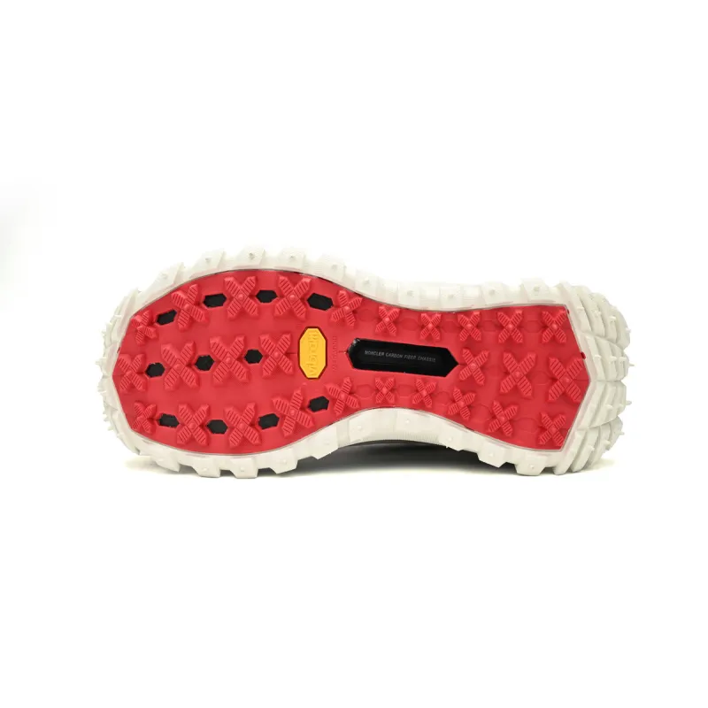 Moncler Trailgrip Fluorescent Black Black White Red  I209A 4MDD090 M2058 