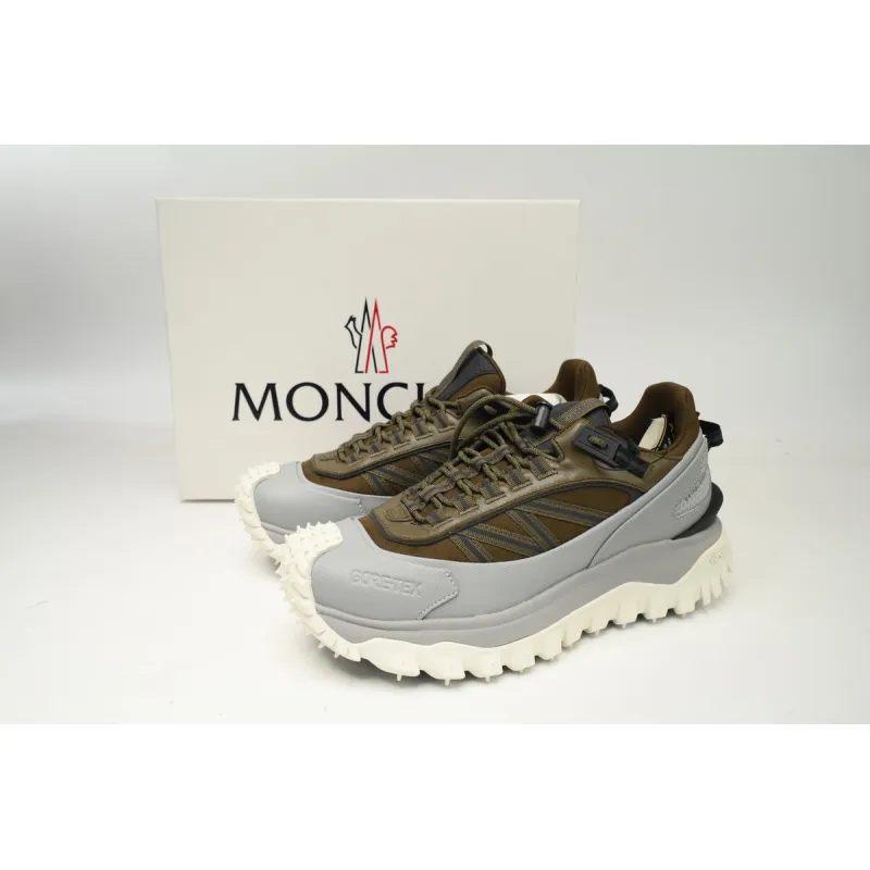 Moncler Trailgrip Fluorescent Black White Gray Khaki  I209B 4M00230 M2058