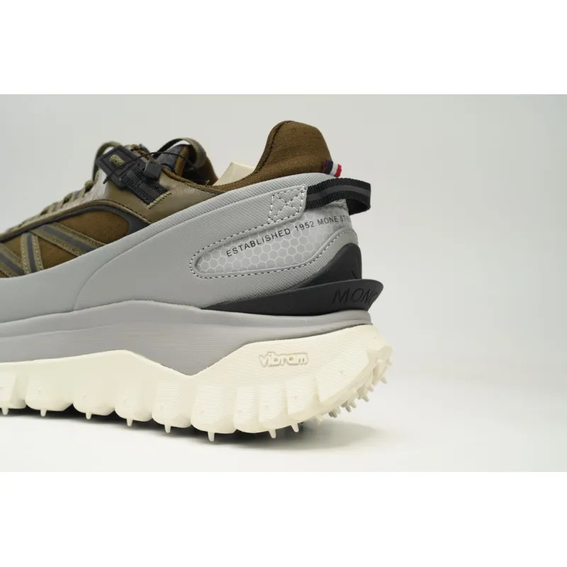 Moncler Trailgrip Fluorescent Black White Gray Khaki  I209B 4M00230 M2058