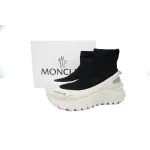 Moncler Trailgrip Leather Black And White  J109A4M 00040 M3809 