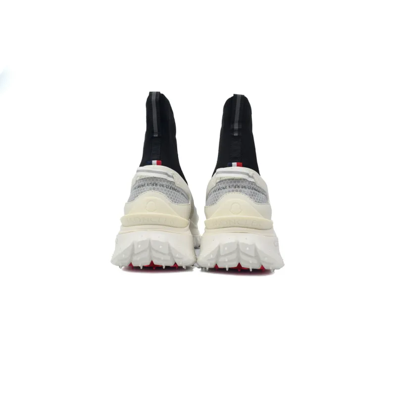 Moncler Trailgrip Leather Black And White  J109A4M 00040 M3809 