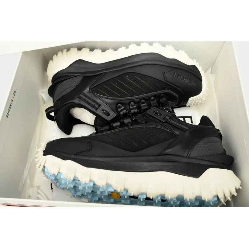 Moncler Trailgrip Leather Black And White  J109B 4M00020 M3211