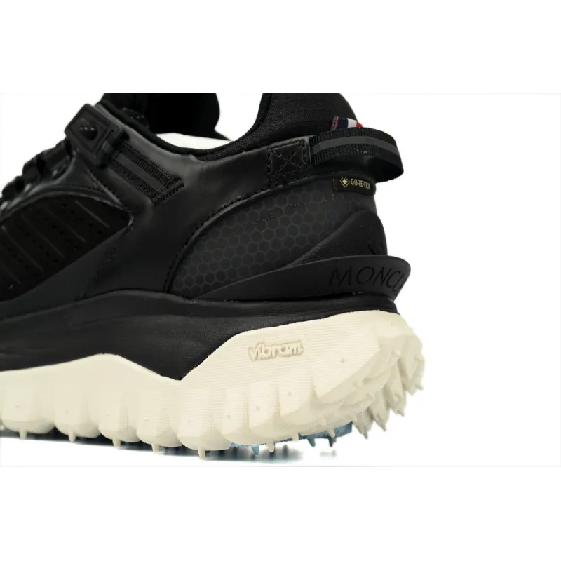 Moncler Trailgrip Leather Black And White  J109B 4M00020 M3211