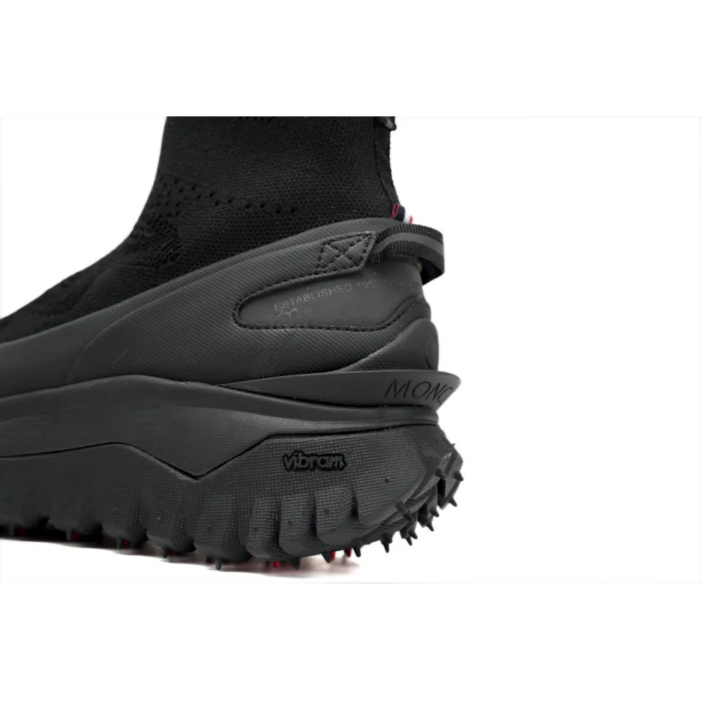Moncler Trailgrip Leather Black J109A4M 00040M380 9999