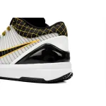 Nike Kobe 4 Protro White Black Del Sol  AV6339-101