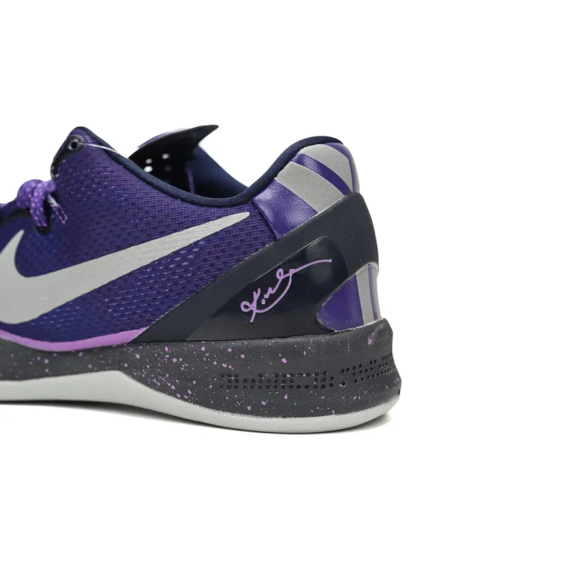 Nike Kobe 8 Playoffs Purple Platinum  555035-500