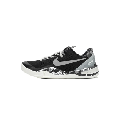 Nike Kobe 8 System Philippines Black Silver  613959-001  01
