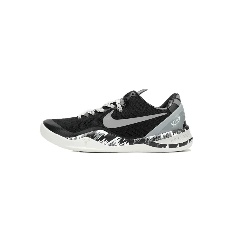 Nike Kobe 8 System Philippines Black Silver  613959-001 