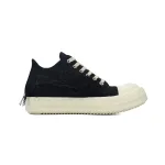 Rick Owens DRKSHDW Fogachine Slashed Stretch Denim Low Black Milk  DU01B7802 SBSLH 911