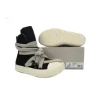 Rick Owens DRKSHDW Hexa High Black Pearl Milk Fat Lace DU02C5805 DOW2 9811