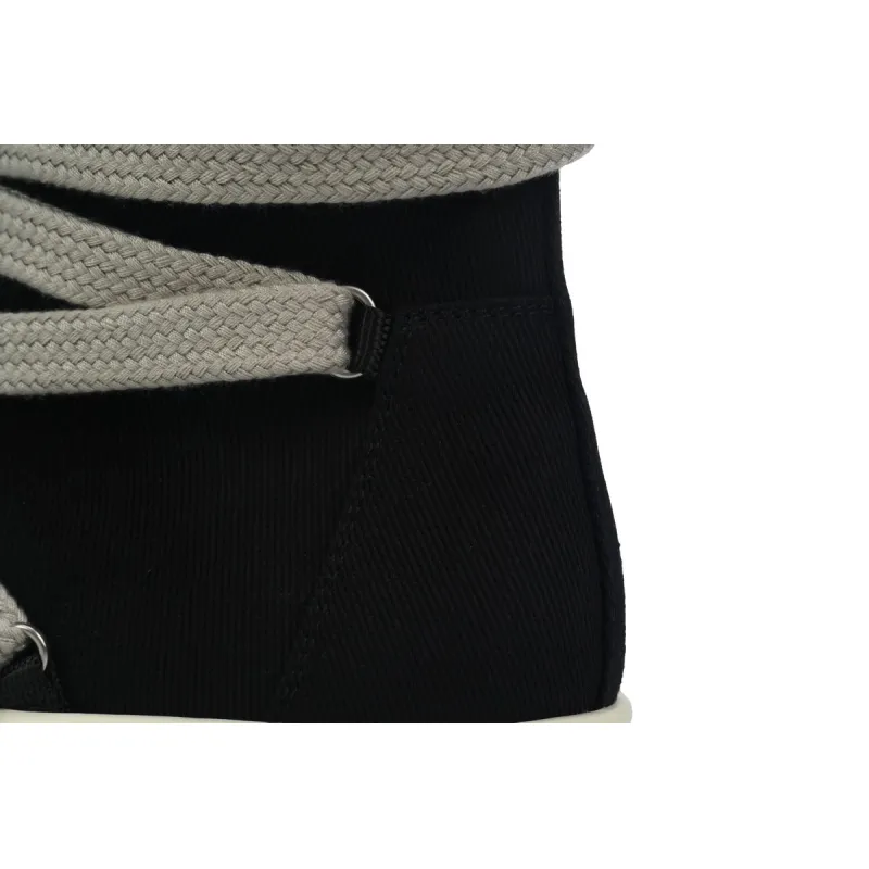 Rick Owens DRKSHDW Hexa High Black Pearl Milk Fat Lace DU02C5805 DOW2 9811