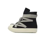 Rick Owens DRKSHDW Hexa High Black Pearl Milk Fat Lace DU02C5805 DOW2 9811