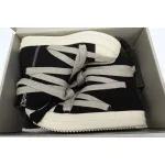 Rick Owens DRKSHDW Hexa High Black Pearl Milk Fat Lace DU02C5805 DOW2 9811