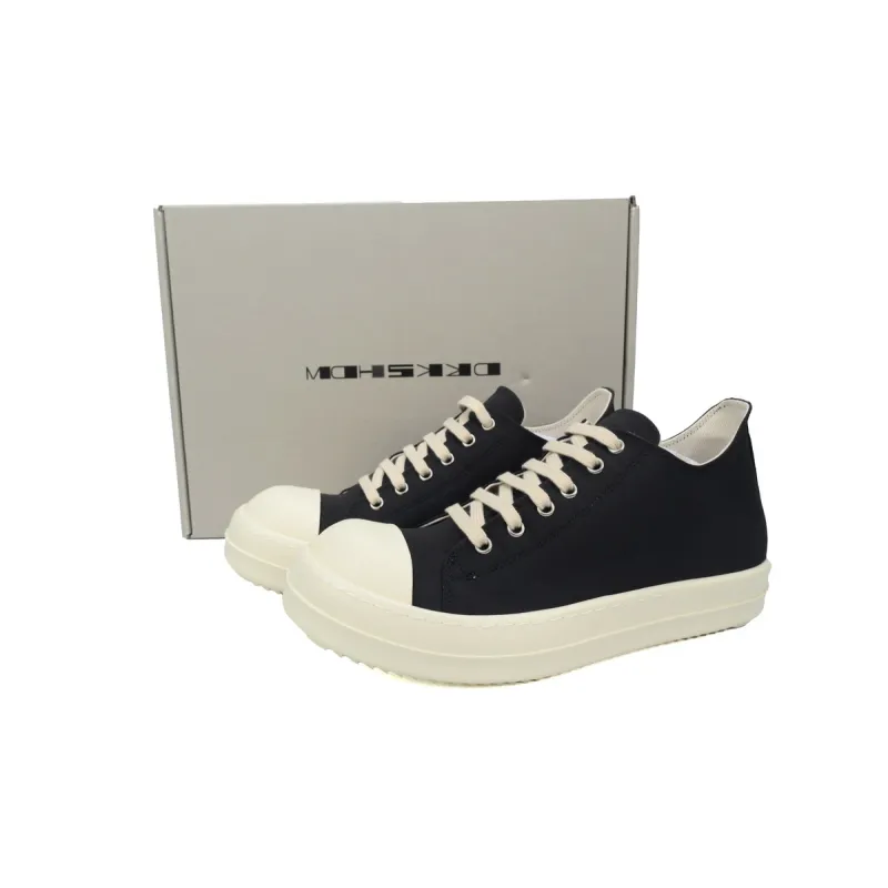 Rick Owens DRKSHDW Lido Low Sneaks Black Milk  SS24 DU01D1802CB-911