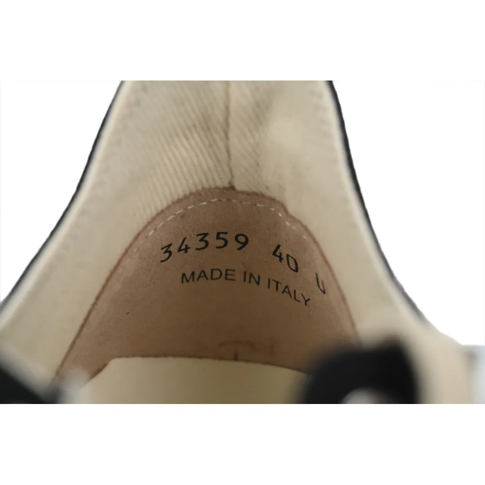 Rick Owens DRKSHDW Lido Low Sneaks Black Milk  SS24 DU01D1802CB-911