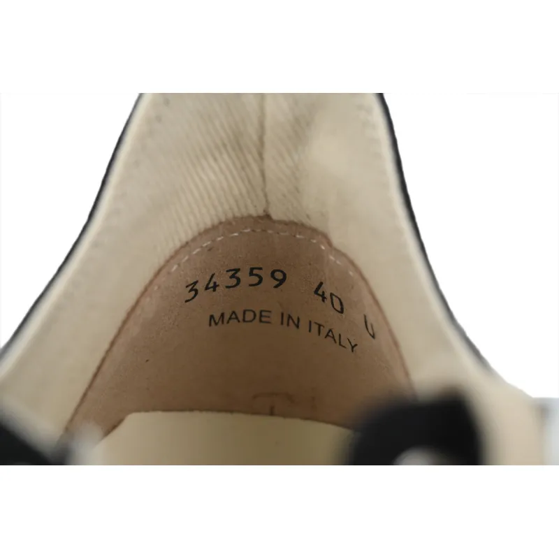 Rick Owens DRKSHDW Lido Low Sneaks Black Milk  SS24 DU01D1802CB-911