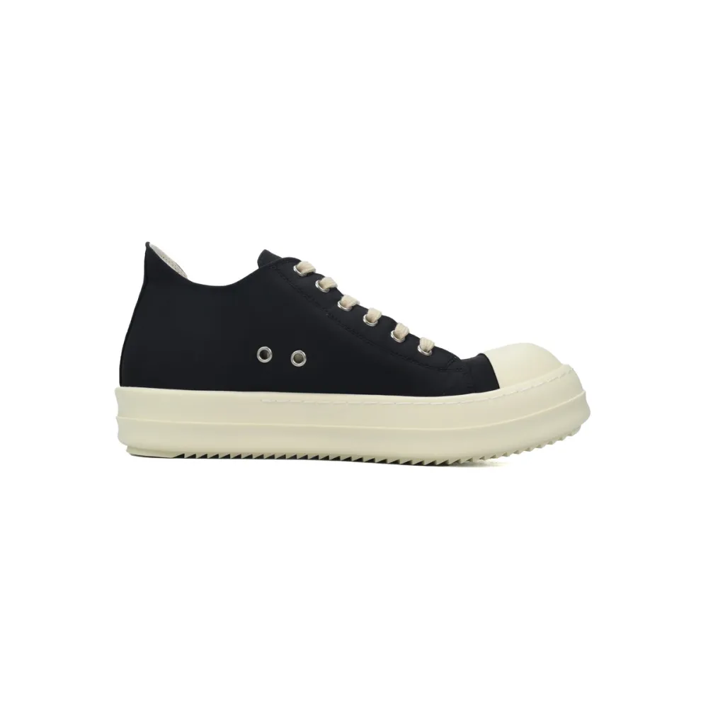 Rick Owens DRKSHDW Lido Low Sneaks Black Milk  SS24 DU01D1802CB-911