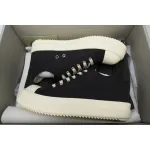 Rick Owens DRKSHDW Lido Low Sneaks Black Milk  SS24 DU01D1802CB-911