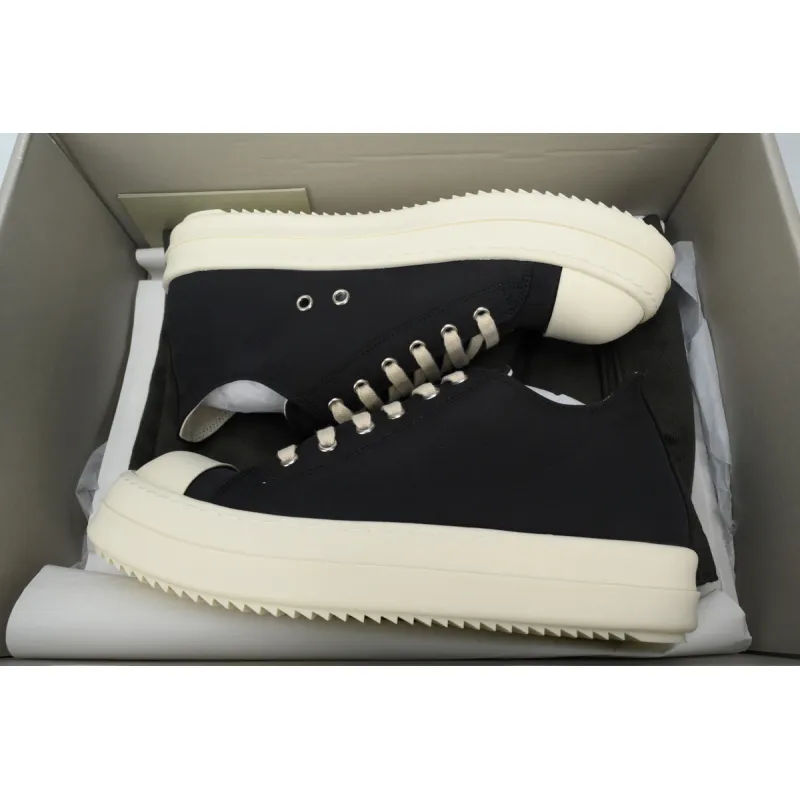 Rick Owens DRKSHDW Lido Low Sneaks Black Milk  SS24 DU01D1802CB-911