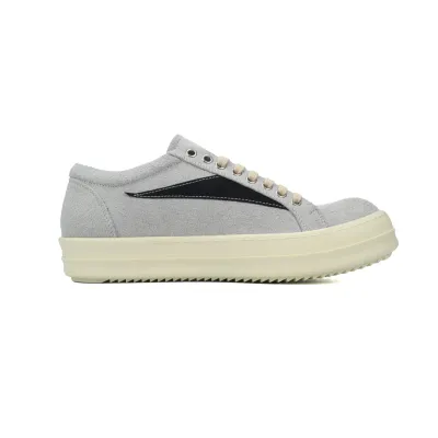 Rick Owens DRKSHDW Luxor Vintage Sneaks 'Oyster Black'  DU02C5803-SHA-6191 02