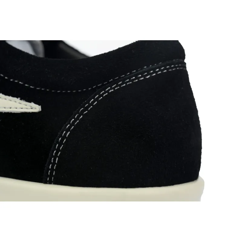 Rick Owens Luxor Low Sneaks Black Cream   DU02C5803-DO-911