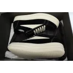 Rick Owens Luxor Low Sneaks Black Cream   DU02C5803-DO-911