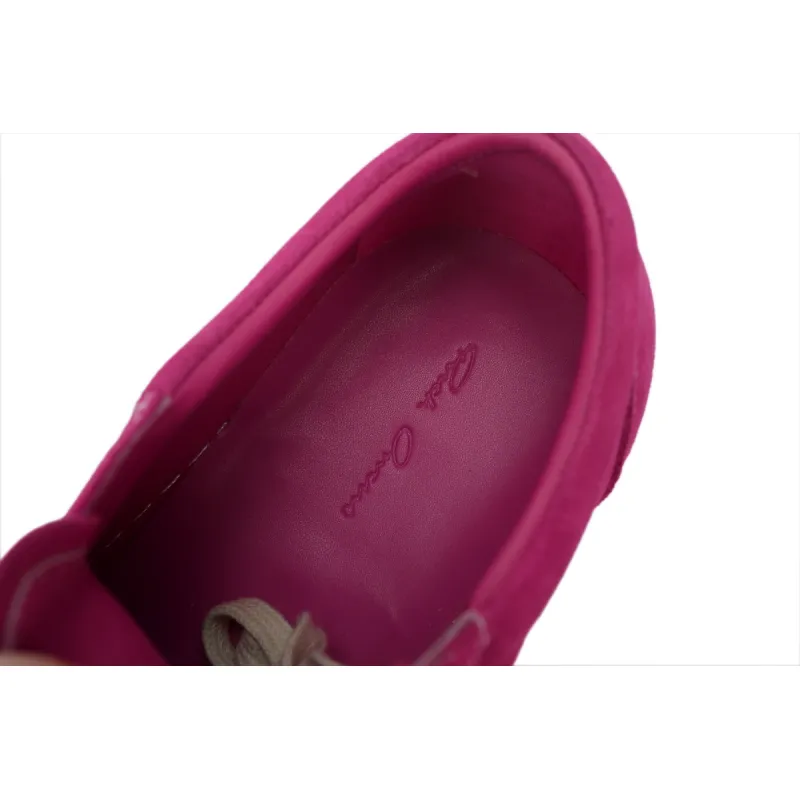 Rick Owens EDFU Vintage Sneaks Velour Suede Hot Pink Milk White  RP01C5888_LVSLPO_1311