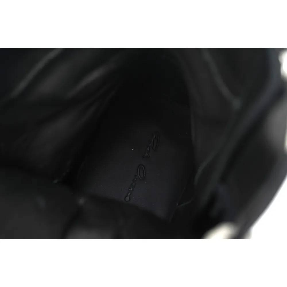 Rick Owens GeoBasket Oversized Eylet Black Milk RU02B2894-LPOW1-911