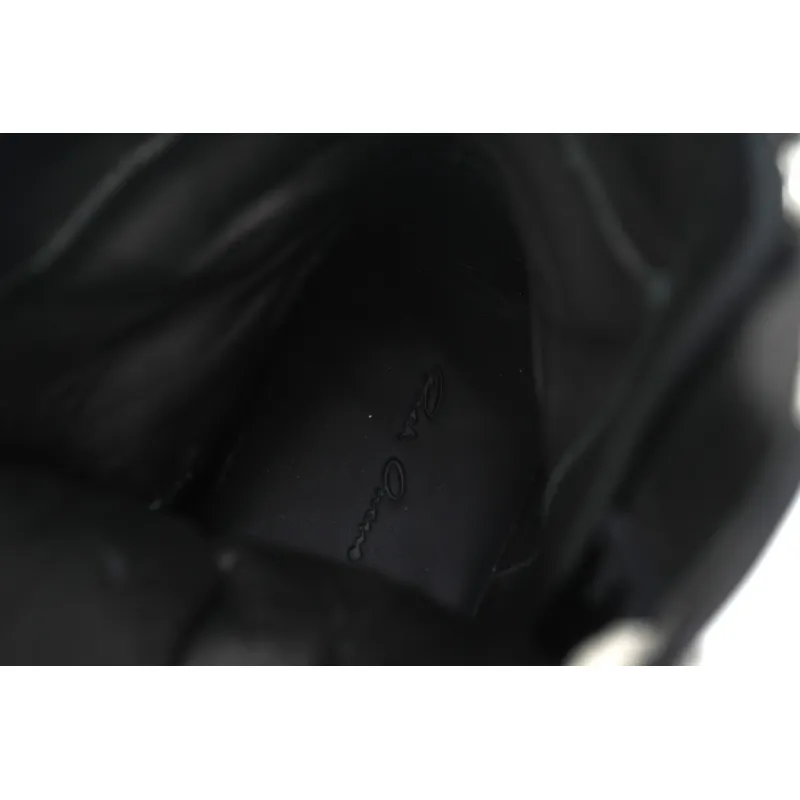 Rick Owens GeoBasket Oversized Eylet Black Milk RU02B2894-LPOW1-911