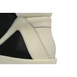 Rick Owens GeoBasket Oversized Eylet Black Milk RU02B2894-LPOW1-911