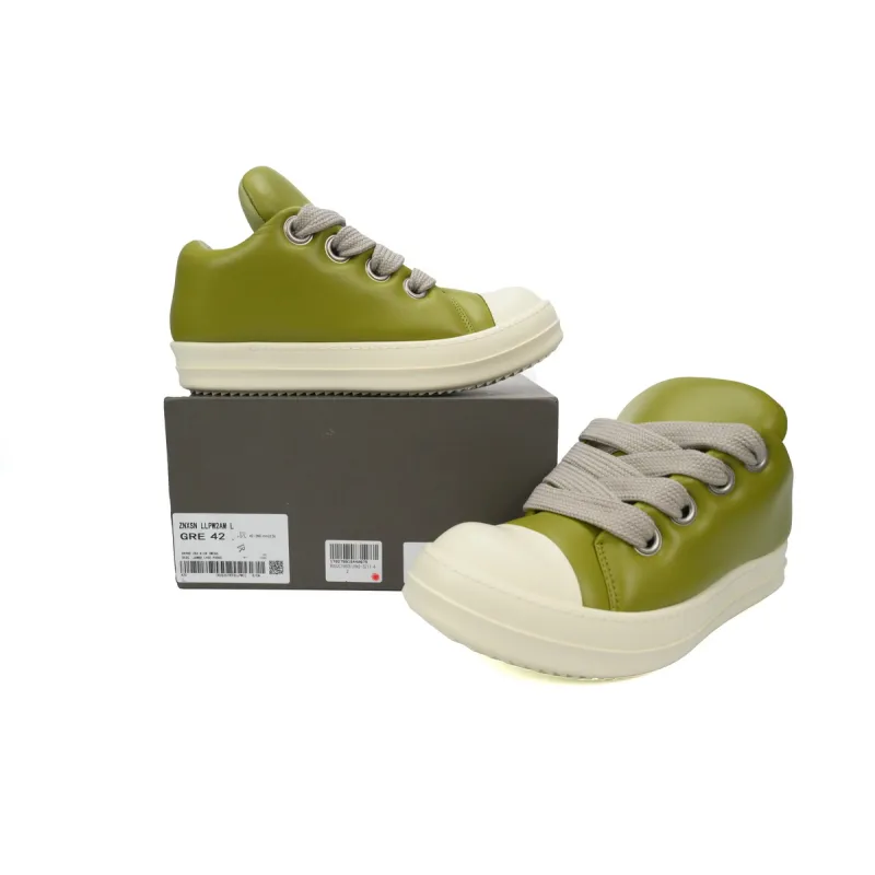 Rick Owens Luxor Jumbo Puffer Low Green 