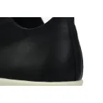 Rick Owens Luxor Low Sneaks Black and White 
