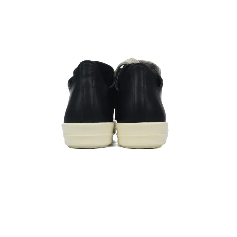 Rick Owens Luxor Low Sneaks Black and White 