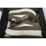 Rick Owens Vintage Sneaks Mocha  RU02B2897-LVSLPO-7811