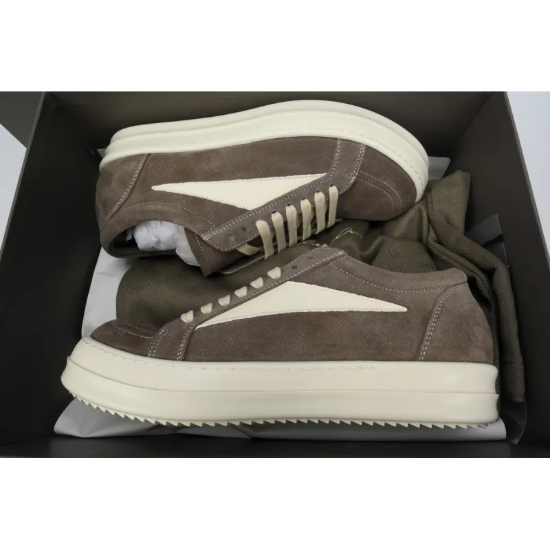 Rick Owens Vintage Sneaks Mocha  RU02B2897-LVSLPO-7811