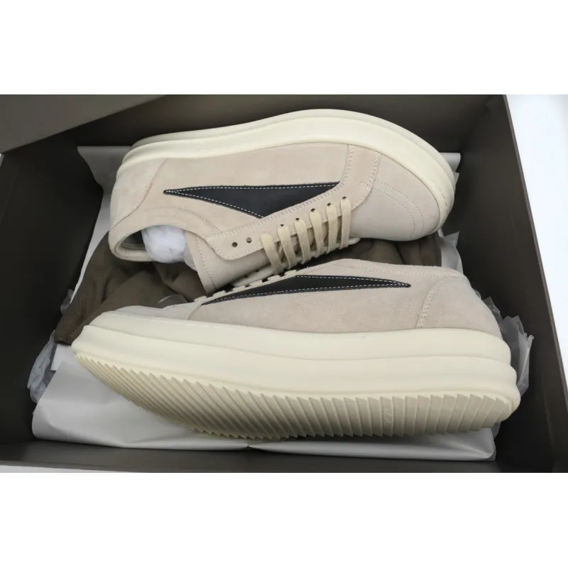 Rick Owens Wmns Luxor Vintage Low 'Milk Black' 