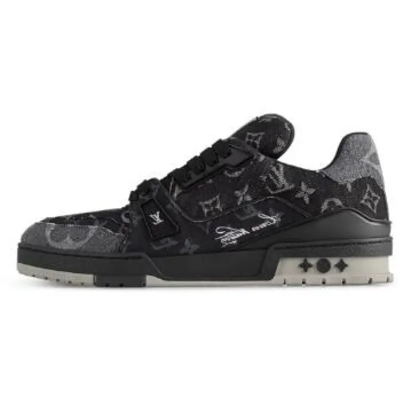  Louis Vuitton Trainer Black
