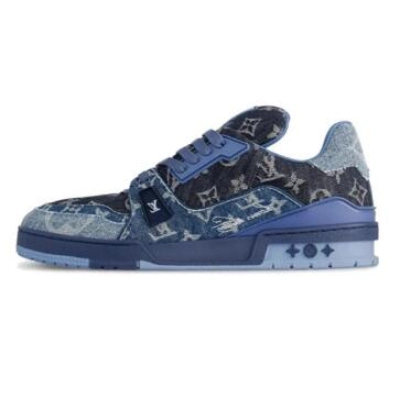  Louis Vuitton Trainer Blue 01