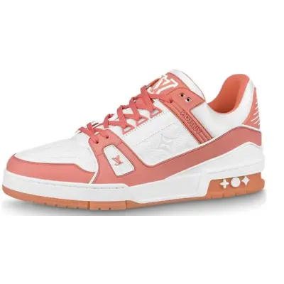  Louis Vuitton Trainer Peach 01