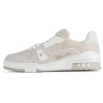  Louis Vuitton Trainer White Denim MS0241