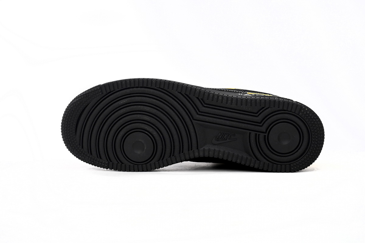  Louis Vuitton x Nike Air Force 1 Silver Yellow  1A9VCH