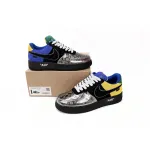  Louis Vuitton x Nike Air Force 1 Silver Yellow  1A9VCH