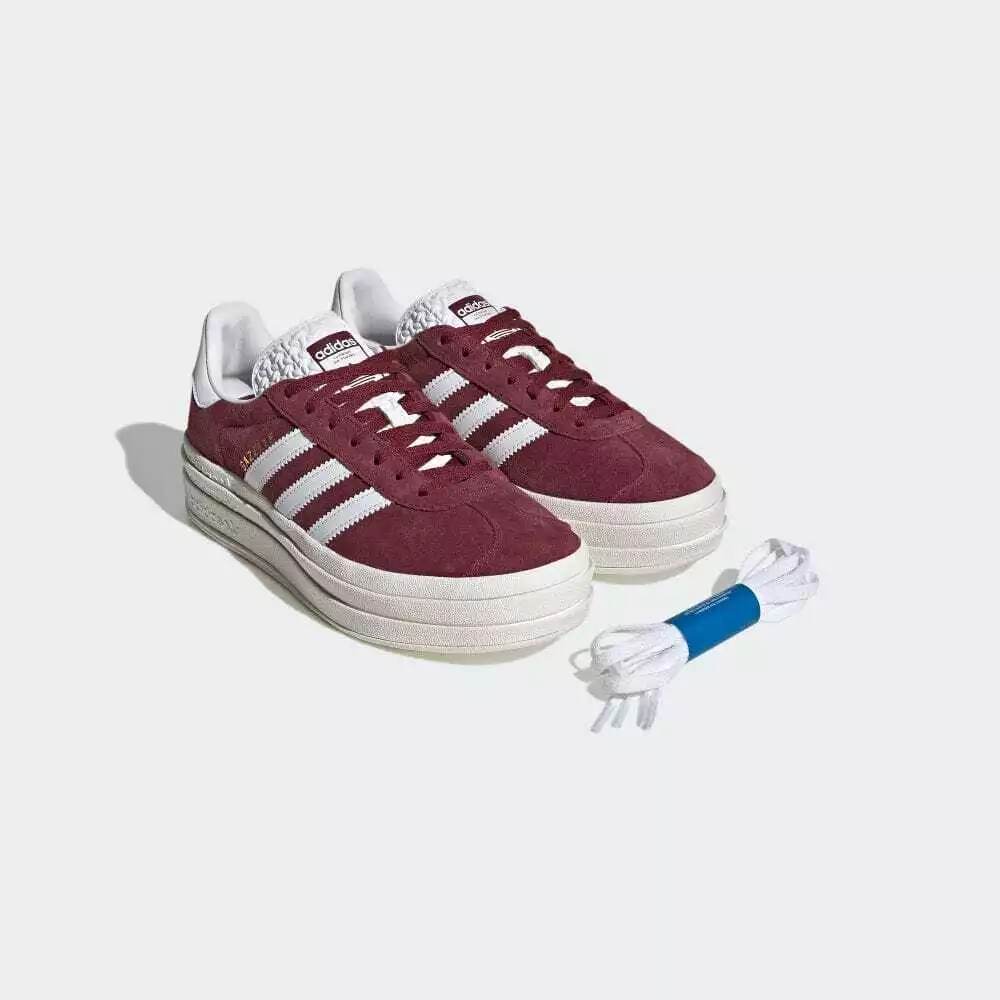 adidas Gazelle Bold Shadow Red (Women's)  HQ6892 