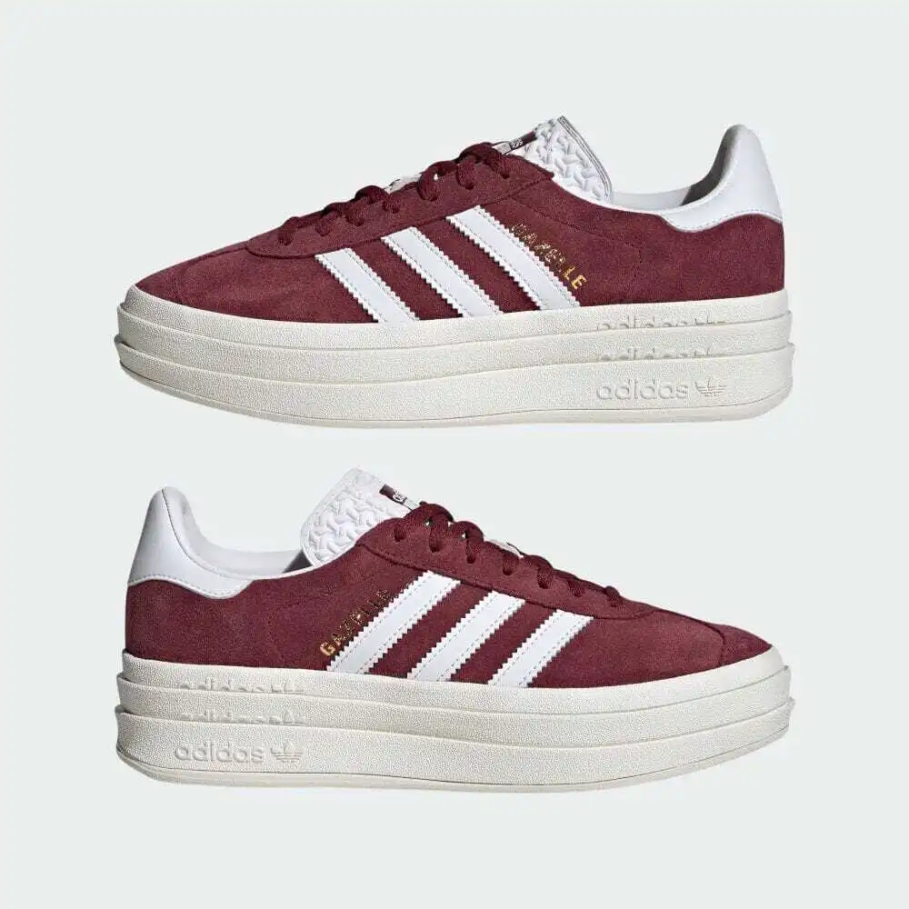 adidas Gazelle Bold Shadow Red (Women's)  HQ6892 