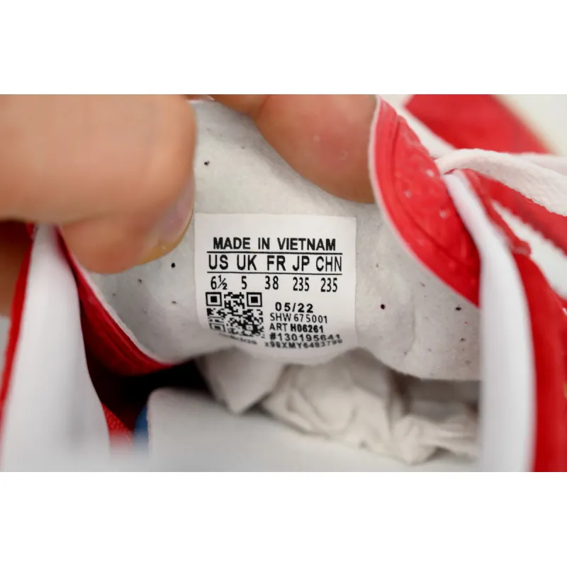 adidas Gazelle Collegiate Burgundy White  H06261