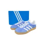 adidas Gazelle Indoor Blue Fusion Gum (Women's)  HQ8717